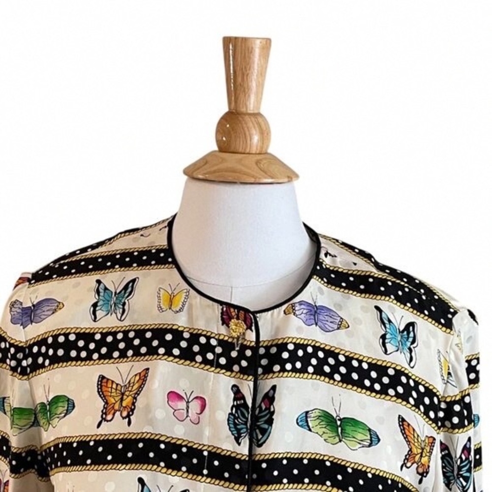 Butterfly Print Blouse